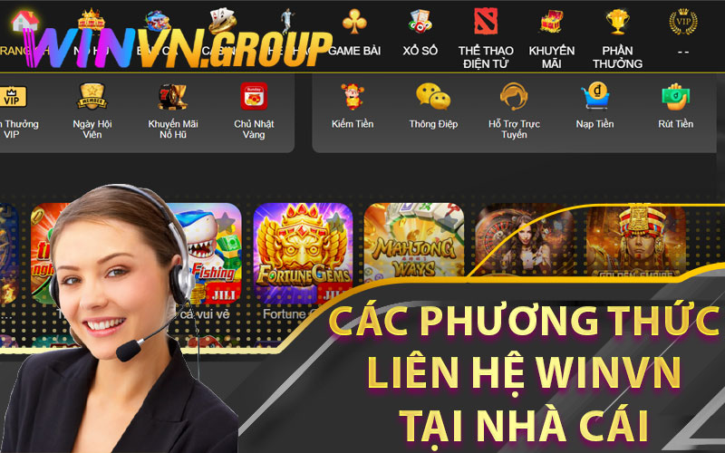 Các Phương Thức Liên Hệ Winvn Tại Nhà Cái